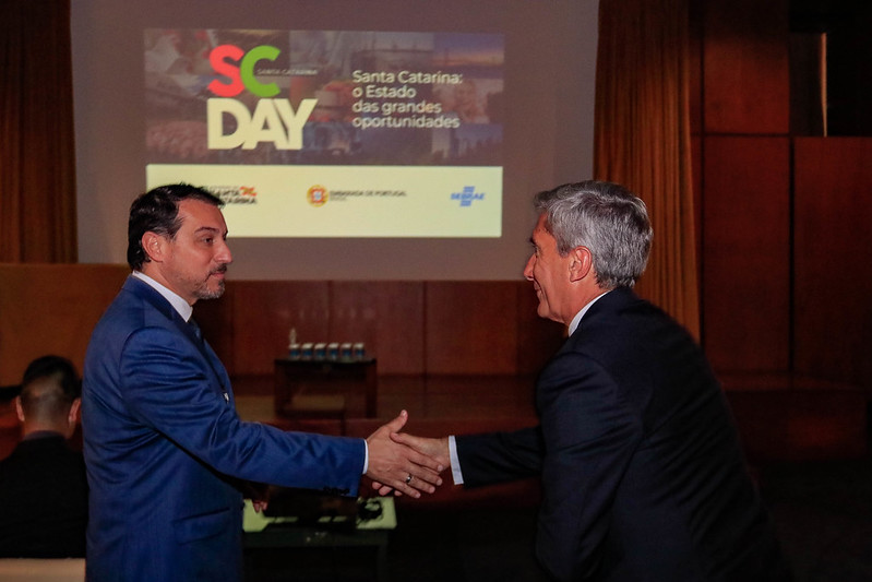 SC Day: El gobernador Carlos Moisés presenta las potencialidades de Santa Catarina a 30 países