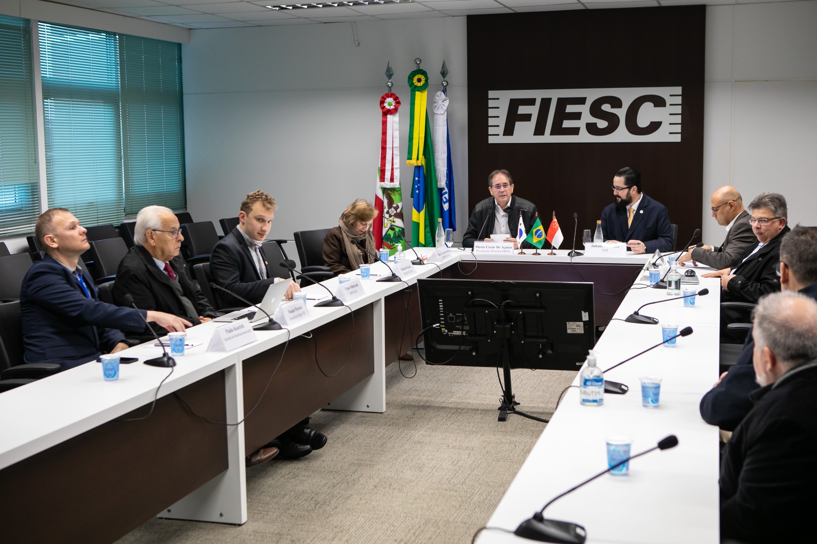 State Government participates in meeting of the Foreign Trade Chamber