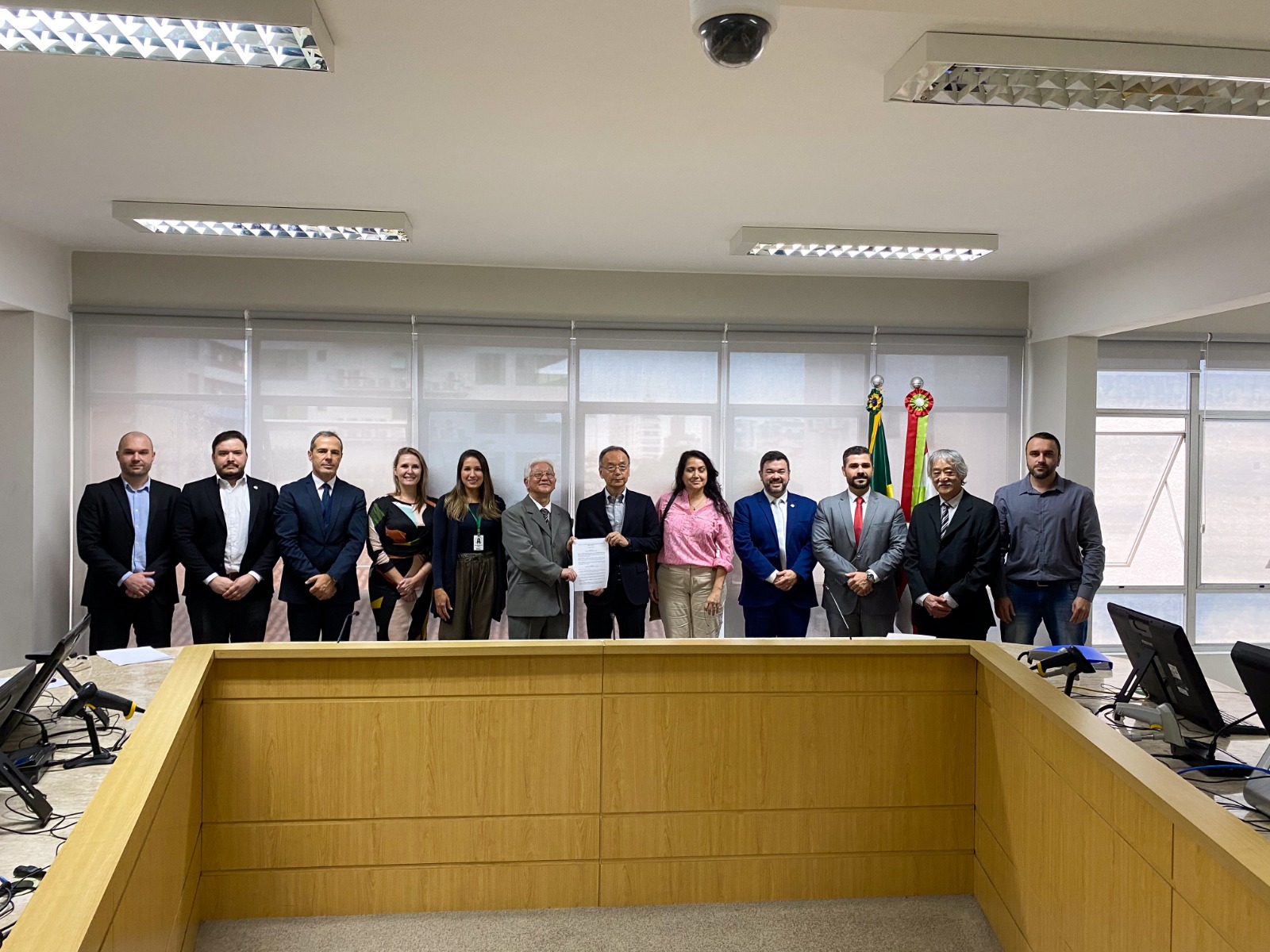 Inaugurada Cámara de Comercio, Industria y Tecnología Brasil-Japón en Santa Catarina