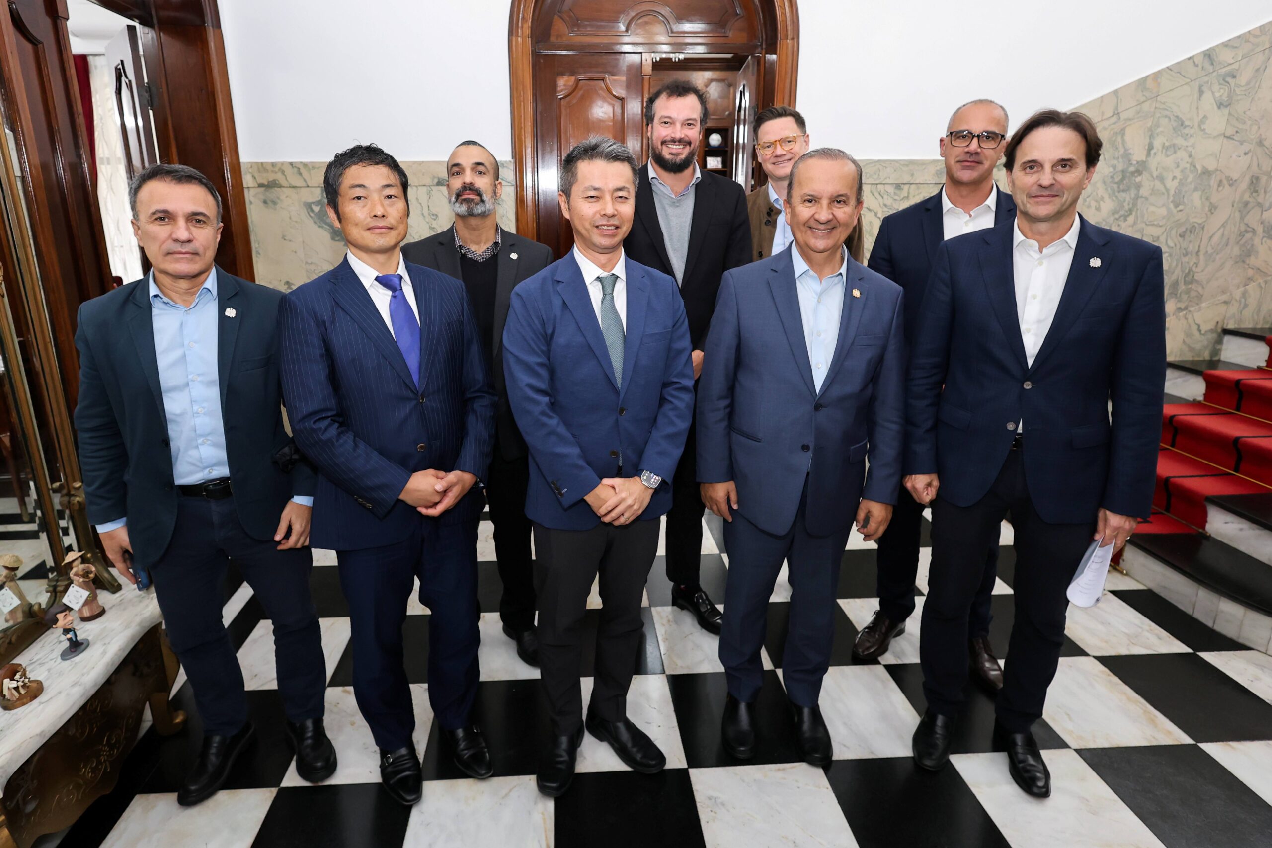 Governador recebe visita da Mitsui e Estado amplia rede de aliados globais